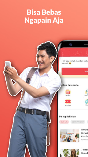 Android application Ilmupedia screenshort