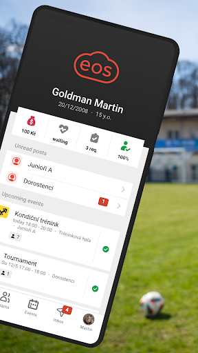 eos for clubs and communities Screen 2