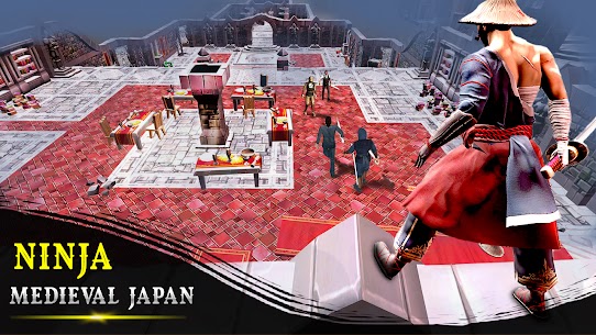 Takaya Ninja Assassin Samurai MOD APK (DUMB ENEMY) 4