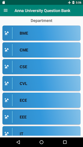 Anna University Question Bank Screen 3