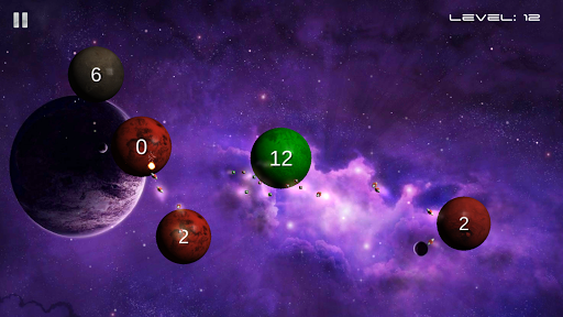 Android application Clash of the Planets screenshort