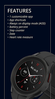 DADAM58 Analog Watch Faceのおすすめ画像2