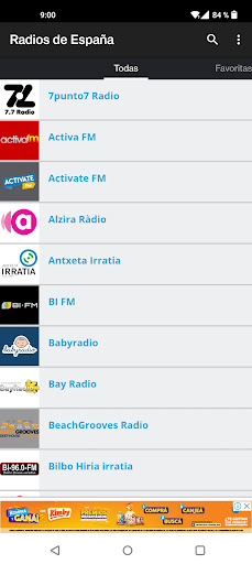 Radio Spain Screen 2