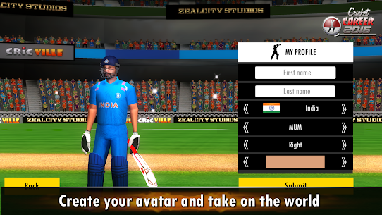 Cricket Career 2016 MOD APK [Unlimited Money] 3