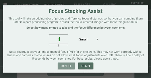 Screenshot 4 DSLR Control - Camera Remote C android