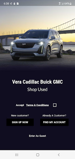 Android application Vera Motors MLink screenshort