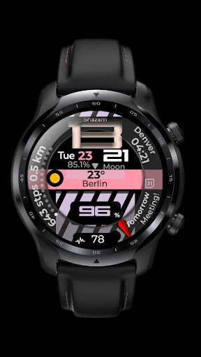 Digital Watch Face CUE123 screenshot 6