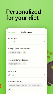 Mealime - Meal Planner, Recipes Grocery List