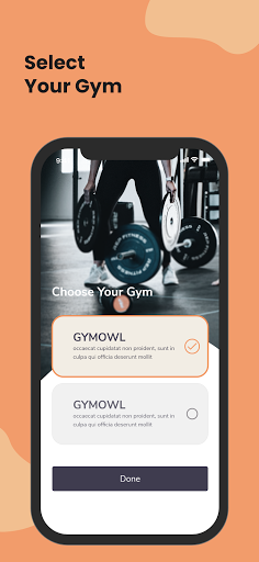 GymOwl Screen 2