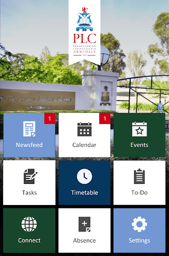 Android application PLC Armidale screenshort