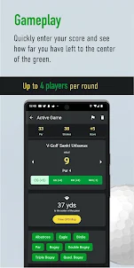 Offline Golf Scorecard and GPS