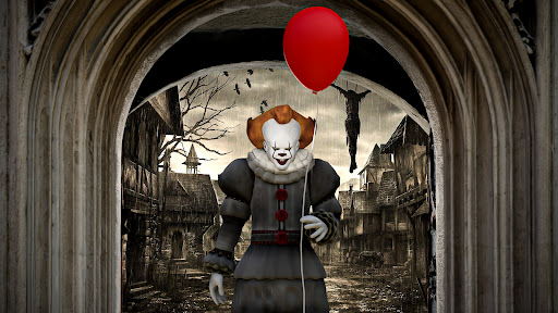 Joker Game: Scary Horror Clown Screen 2