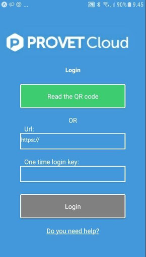 Android application Provet Cloud Mobile screenshort