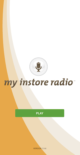 My Instore Radio Streaming Screen 2