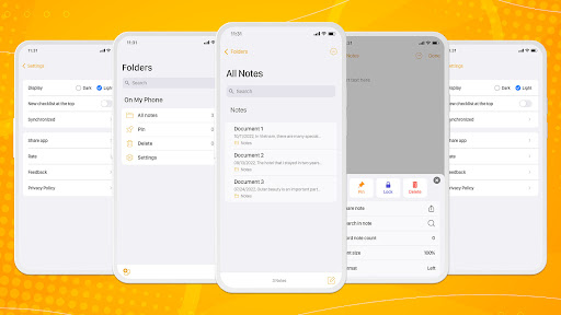 Notes Phone 15: simple notes Screenshot 1 - AppWisp.com