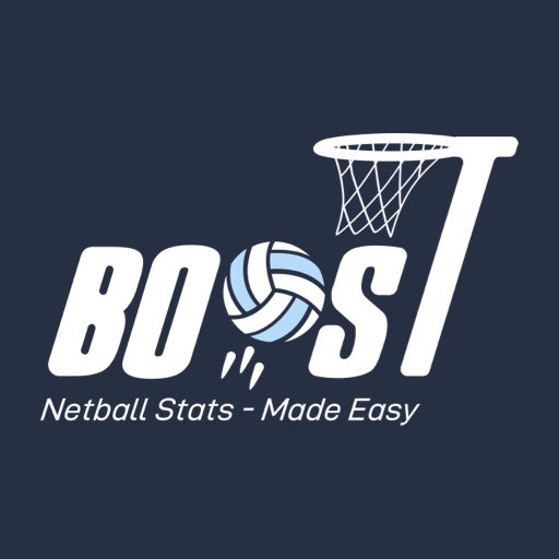 Boost. Netball Stats Made Easy logo
