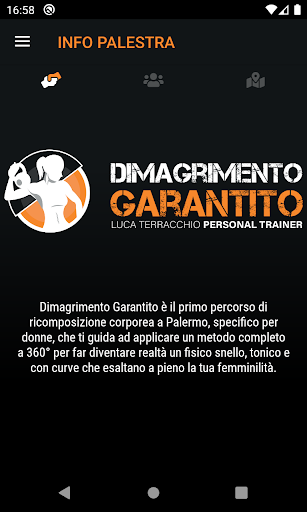 Android application Dimagrimento Garantito screenshort