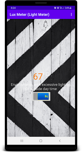 Lux Meter Screen 2
