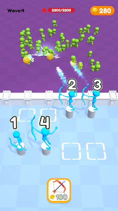 Merge Archers: Base Defense - Screenshot 2