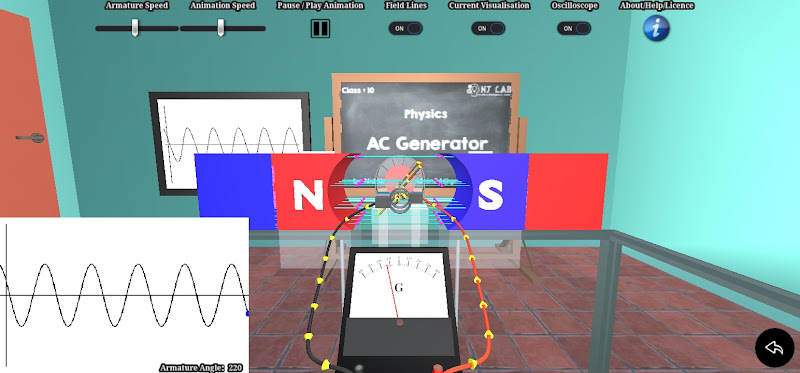 AC DC Generator (Simulation) - Latest version for Android - Download APK