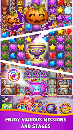 Game screenshot Witch & Magic: Match 3 Puzzle apk download