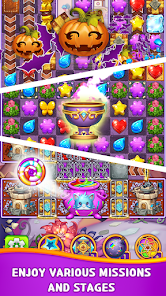 Witch N Magic: Match 3 Puzzle apkpoly screenshots 3