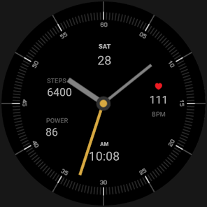 Captura 22 Minimal 53 Hybrid Watch Face android