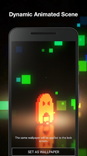 Pixels Live Wallpaper Pro Screen 2