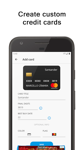 Credit Card Manager 2