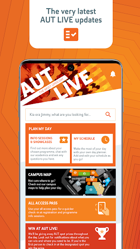 AUT LIVE Screen 2