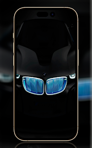 BMW car wallpaper black 4K