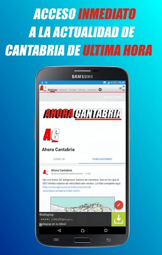 Ahora Cantabria 2.0 Screen 2