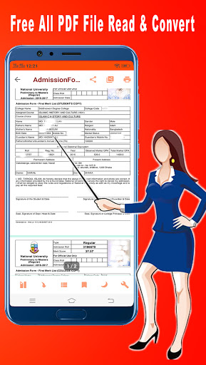 Android application PDF Reader - PDF Converter screenshort