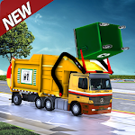 Cover Image of ダウンロード Garbage Truck Simulator Clean City Trash Truck 1.0.6 APK