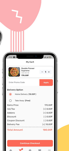 Foody - Single vendor app Screen 3