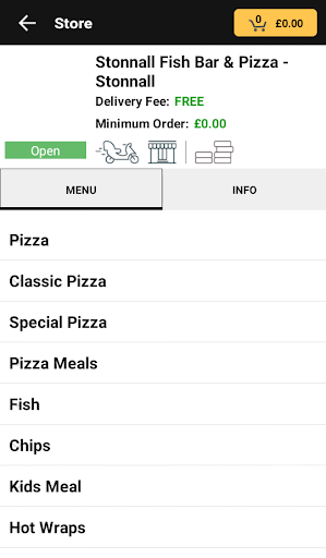 Stonnall Fish Bar & Pizza Screen 2