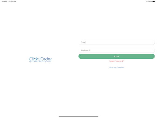 Android application Chews Local - Restaurant screenshort