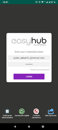 EasyHub by Jamestown Screen 2