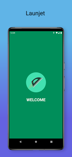 Android application Launjet: Book Laundry Online screenshort