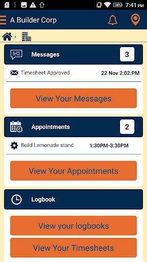 Android application TradesTek Pro screenshort