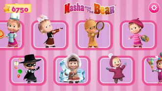 Game screenshot Masha and the Bear Mini Games mod apk