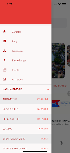 Android application Giged screenshort
