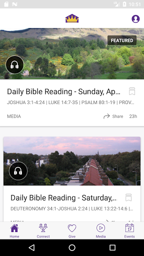 Android application Dominion House Ministries screenshort