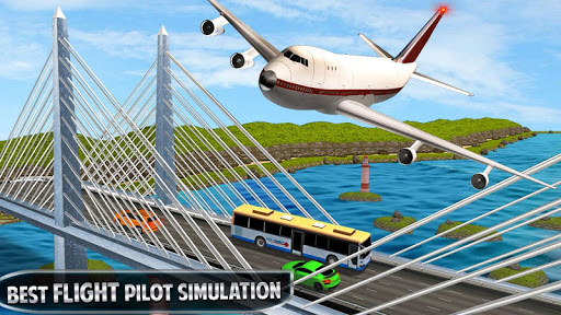 Flying Plane Flight Simulator 3D - Airplane Games 1.0.7 screenshots 1