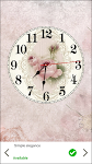 screenshot of Shabby Chic Clocks Wallpaper