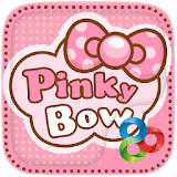 Pinky Bow GO Launcher Theme icon