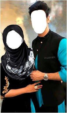 Hijab Muslim Couple Photo Suitのおすすめ画像5