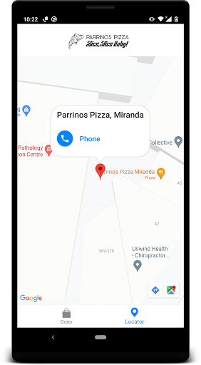 Parrinos Pizza Screen 3
