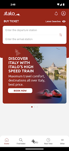 Screenshot of Italo: Italian Highspeed Train