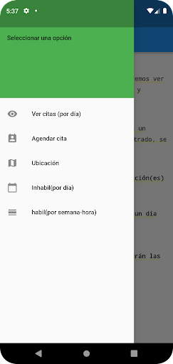 agendapp administración Screen 2